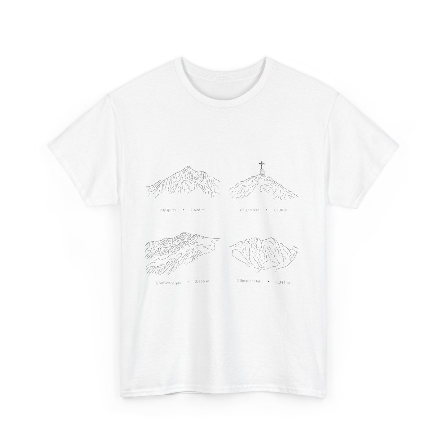 T-Shirt - Personalisierte Bergerinnerung